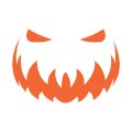 Halloween Logo 53 Sticker Heat Transfer