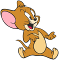 Tom and Jerry Logo 02 Sticker Heat Transfer