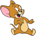 Tom and Jerry Logo 02 Sticker Heat Transfer
