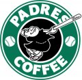 San Diego Padres Starbucks Coffee Logo decal sticker