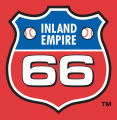 Inland Empire 66ers 2003-2013 Cap Logo decal sticker