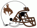 Wyoming Cowboys 1997-1999 Helmet Logo Sticker Heat Transfer