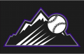 Colorado Rockies 2017 Batting Practice Logo Sticker Heat Transfer