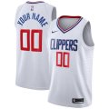 Los Angeles Clippers Custom Letter and Number Kits for Association Jersey Material Vinyl