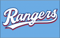 Texas Rangers 2020-Pres Jersey Logo 01 decal sticker
