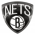 Brooklyn Nets Crystal Logo Sticker Heat Transfer