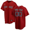 Boston Red Sox Custom Letter and Number Kits for Alternate Jersey Material Vinyl