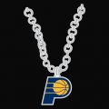 Indiana Pacers Necklace logo Sticker Heat Transfer