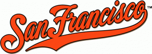 San Francisco Giants 2000-Pres Wordmark Logo Sticker Heat Transfer