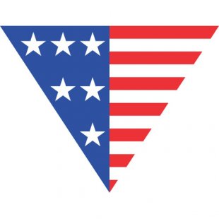 USA Logo 16 Sticker Heat Transfer
