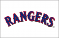 Texas Rangers 2001-2008 Jersey Logo decal sticker
