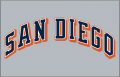 San Diego Padres 1991-2003 Jersey Logo Sticker Heat Transfer