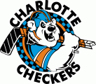 Charlotte Checkers 1993-2002 Primary Logo Sticker Heat Transfer