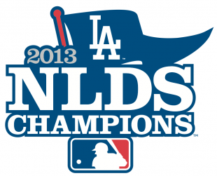Los Angeles Dodgers 2013 Champion Logo 01 Sticker Heat Transfer