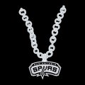 San Antonio Spurs Necklace logo decal sticker