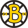 Boston Bruins 1948 49 Anniversary Logo decal sticker