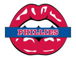 Philadelphia Phillies Lips Logo decal sticker