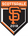 San Francisco Giants 2018 Event Logo 01 Sticker Heat Transfer