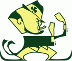 Notre Dame Fighting Irish 1963-1983 Mascot Logo 01 Sticker Heat Transfer