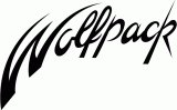 North Carolina State Wolfpack 2000-2005 Wordmark Logo decal sticker