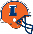 Illinois Fighting Illini 2013 Helmet Sticker Heat Transfer