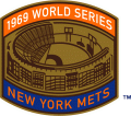 New York Mets 1969 Champion Logo 01 Sticker Heat Transfer