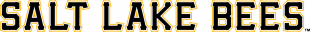 Salt Lake Bees 2015-Pres Wordmark Logo 2 decal sticker