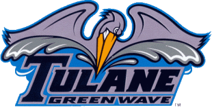 Tulane Green Wave 1998-2013 Alternate Logo decal sticker