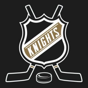 Hockey Vegas Golden Knights Logo Sticker Heat Transfer