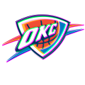 Phantom Oklahoma City Thunder logo Sticker Heat Transfer