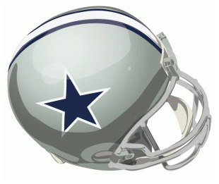 Dallas Cowboys 1964-1966 Helmet Logo Sticker Heat Transfer