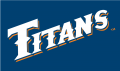 Cal State Fullerton Titans 1992-2009 Wordmark Logo 02 decal sticker