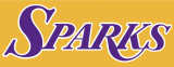 Los Angeles Sparks 1997-2008 Jersey Logo Sticker Heat Transfer