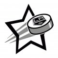 Los Angeles Kings Hockey Goal Star logo decal sticker