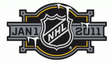 NHL Winter Classic 2010-2011 Alternate 01 Logo decal sticker