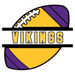 Football Minnesota Vikings Logo decal sticker