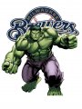 Milwaukee Brewers Hulk Logo Sticker Heat Transfer