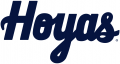Georgetown Hoyas 2000-Pres Wordmark Logo Sticker Heat Transfer