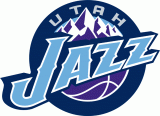 Utah Jazz 2004-2010 Primary Logo decal sticker