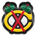 Chicago Blackhawks Crystal Logo decal sticker