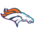 Phantom Denver Broncos logo decal sticker