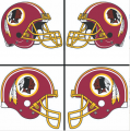 Washington Redskins Helmet Logo Sticker Heat Transfer