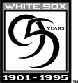 Chicago White Sox 1995 Anniversary Logo 01 Sticker Heat Transfer