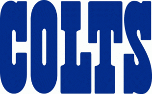 Indianapolis Colts 1984-2001 Wordmark Logo Sticker Heat Transfer