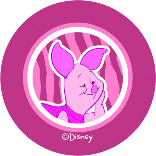 Disney Piglet Logo 06 decal sticker