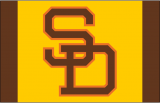 San Diego Padres 1980-1984 Cap Logo Sticker Heat Transfer