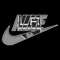 Los Angeles Kings Nike logo decal sticker