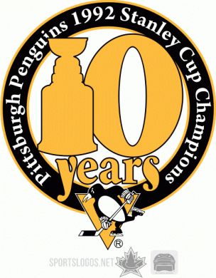 Pittsburgh Penguins 2002 03 Champion Logo decal sticker