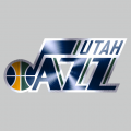 Utah Jazz Stainless steel logo decal sticker