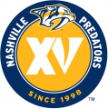 Nashville Predators 2013 14 Anniversary Logo decal sticker